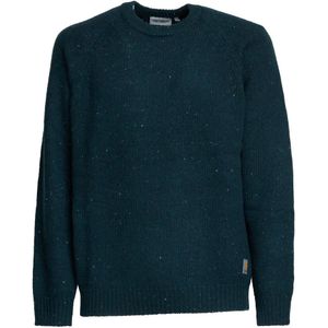 Carhartt Wip, Heren, Truien, Blauw, Maat: M