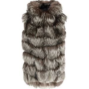 Olivia V, Dames, Jassen, Grijs, Maat: M Suède,