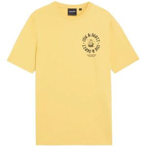 Lyle & Scott, Heren, Tops, Geel, Maat: S