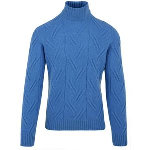 Drumohr, Heren, Truien, Blauw, Maat: M