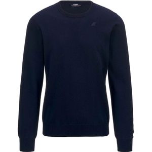 K-Way - Sebastien - Hoodie - Blauw - Katoen