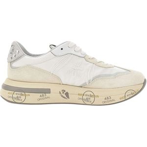 Premiata Witte Damessneakers , Multicolor , Dames , Maat: 36 EU