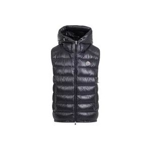 Moncler Blauwe Barant Vest voor Mannen , Blue , Heren , Maat: 2XL