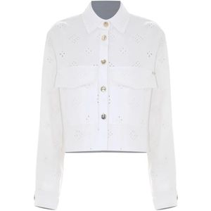 Kocca, Dames, Jassen, Wit, Maat: L Denim,