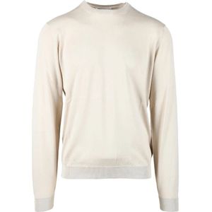 Filippo De Laurentiis, Heren, Truien, Beige, Maat: M Katoen,