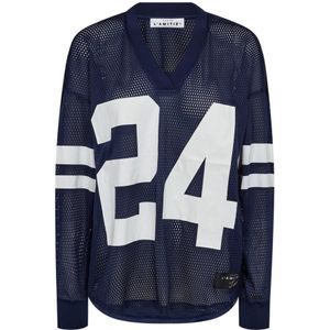 Haute L'Amitié, Dames, Tops, Blauw, Maat: XS Poliester,