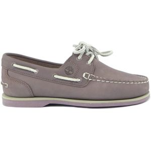 Timberland, Dames, Schoenen, Paars, Maat: 38 1/2 EU Leer,