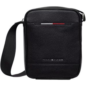 Tommy Hilfiger, Heren, Tassen, Zwart, Maat: ONE Size