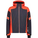 CMP - Heren Ski Jas - Zwart - Synthetisch - Afneembare Capuchon