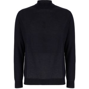 Malo, Heren, Truien, Blauw, Maat: 2XL Zijde,