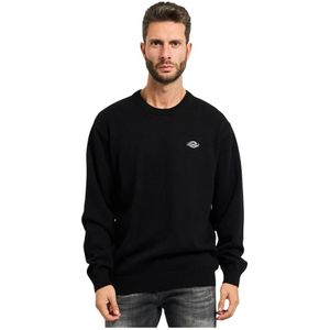 Dickies, Heren, Sweatshirts & Hoodies, Zwart, Maat: L