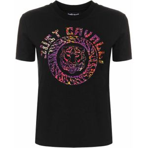 Just Cavalli, Dames, Tops, Zwart, Maat: 2XS