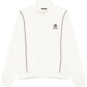 Sinclair, Heren, Sweatshirts & Hoodies, Wit, Maat: M Velours,