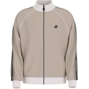 Guess, Heren, Jassen, Grijs, Maat: S Poliester,