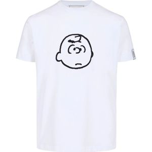 Iceberg, Heren, Tops, Wit, Maat: S Katoen,