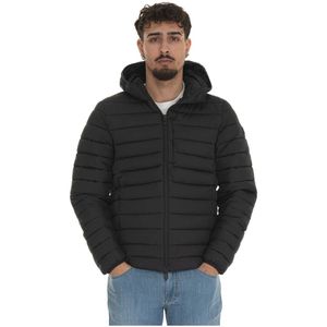 Save The Duck, Heren, Jassen, Zwart, Maat: 2XL Nylon,