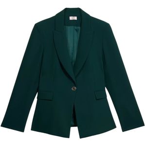 Oltre, Dames, Jassen, Groen, Maat: S Leer,