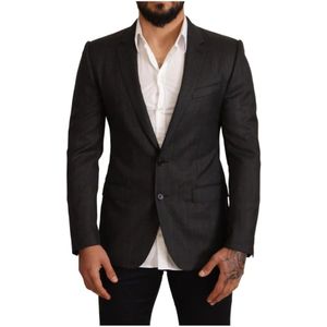 Dolce & Gabbana - Martini Blazer - Grijs - Wol - Heren