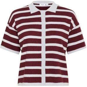 Saint Tropez, Dames, Truien, Bruin, Maat: M Viscose,