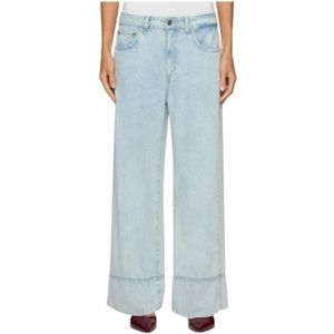 Dondup, Dames, Jeans, Blauw, Maat: W25 Denim,