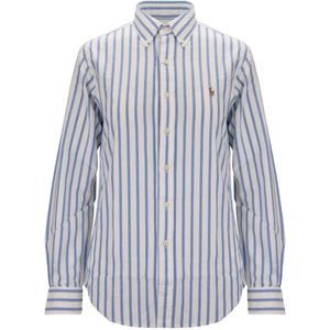 Ralph Lauren, Heren, Overhemden, Blauw, Maat: XS Katoen,