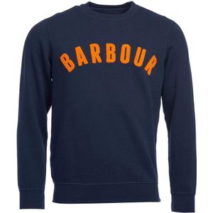 Barbour, Heren, Sweatshirts & Hoodies, Blauw, Maat: XL Katoen,