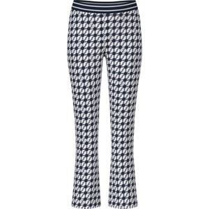 Marc Cain, Dames, Broeken, Blauw, Maat: M Polyamide,