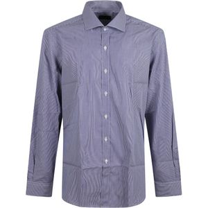 Fay, Heren, Overhemden, Blauw, Maat: 2XL