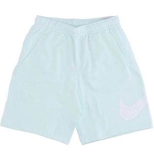 Nike Pluche Trainingsbroek Sportkleding Club Groen , Blue , Heren , Maat: L