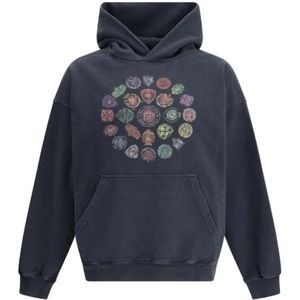 Balenciaga, Heren, Sweatshirts & Hoodies, Zwart, Maat: XL