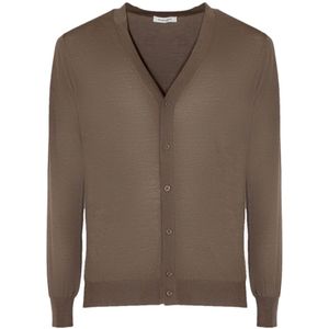 Kangra, Heren, Truien, Bruin, Maat: 2XL Wol,