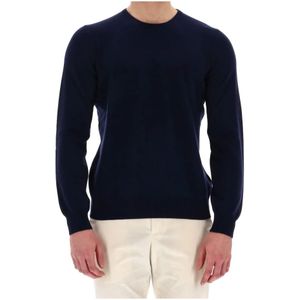 Barba, Heren, Sweatshirts & Hoodies, Blauw, Maat: 3XL Wol,