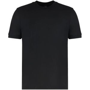 Hugo, Heren, Tops, Zwart, Maat: M Katoen,