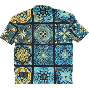 Dolly Noire, Heren, Overhemden, Veelkleurig, Maat: S Poliester,