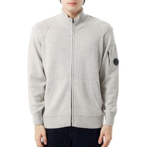 C.p. Company, Heren, Sweatshirts & Hoodies, Grijs, Maat: M Wol,