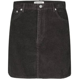 Lollys Laundry - Korte Rok - Donker Mokka - 100% Katoen