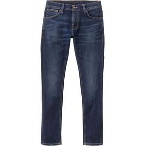 Nudie Jeans, Heren, Jeans, Blauw, Maat: W30 L32 Katoen,