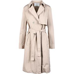 Fabiana Filippi, Dames, Mantels, Beige, Maat: M Katoen,