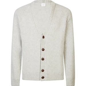 Eleventy, Heren, Truien, Grijs, Maat: S Wol,