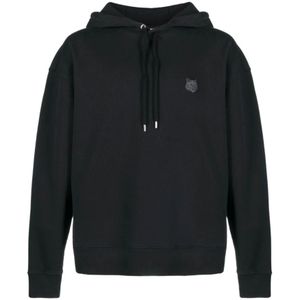 Maison Kitsuné, Heren, Sweatshirts & Hoodies, Zwart, Maat: XL