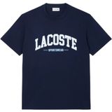 Lacoste - T-shirt - Heren - Puur Katoen - Regular Fit - Labelprint