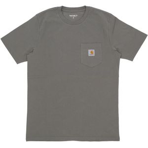 Carhartt Wip, Heren, Tops, Grijs, Maat: XL Katoen,