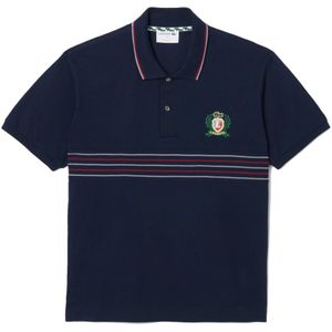 Lacoste, Heren, Tops, Blauw, Maat: L Katoen,