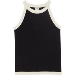 Ines de la Fressange Paris, Dames, Tops, Blauw, Maat: XS Katoen,