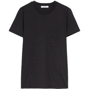 Max Mara, Dames, Tops, Zwart, Maat: XL