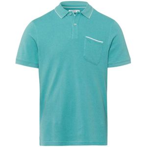 Brax, Heren, Tops, Blauw, Maat: L