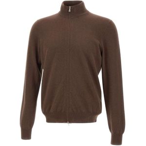 Gran Sasso, Heren, Truien, Bruin, Maat: M Wol,