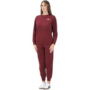 Puma - Tuta Sportiva - Fleece - Rood - Dames