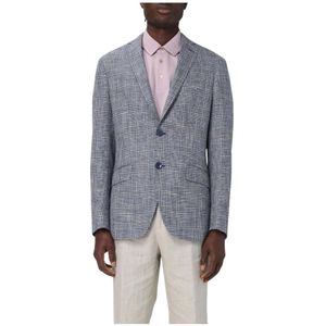 Etro, Heren, Jassen, Veelkleurig, Maat: M Linnen,