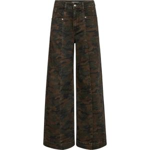 Co'Couture, Dames, Jeans, Groen, Maat: XL Denim,